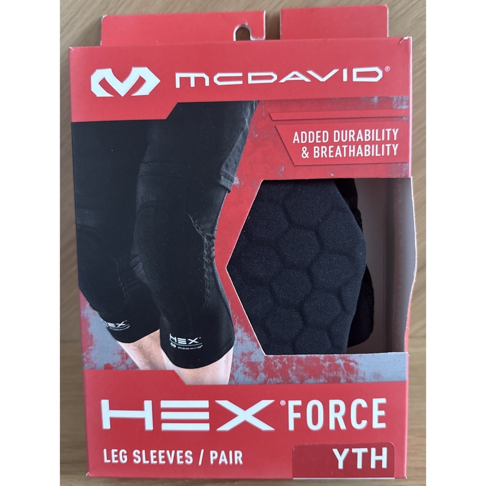 McDavid MD21180-00001-OSFM HEX Force Leg Sleeve – New in Damaged Box‎